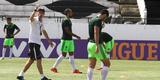 O tcnico Milton Mendes realizou trabalhos tticos visando a partida do prximo sbado, no Raulino de Oliveira, e no pde contar com os meias Joo Paulo, Leandrinho e Lel, que, na transio, deram apenas voltas ao redor do campo. O lateral esquerdo Roberto tambm foi apresentado ao final do treinamento.