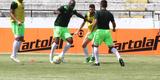 O tcnico Milton Mendes realizou trabalhos tticos visando a partida do prximo sbado, no Raulino de Oliveira, e no pde contar com os meias Joo Paulo, Leandrinho e Lel, que, na transio, deram apenas voltas ao redor do campo. O lateral esquerdo Roberto tambm foi apresentado ao final do treinamento.