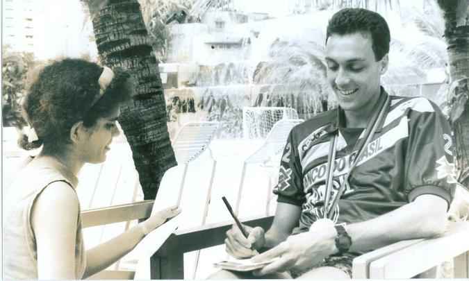 No arquivo fotográfico do Diario de Pernambuco, buscamos fomos históricas de Pampa. Entre os momentos mais marcantes, está a volta do atleta a Pernambuco, após a conquista da medalha de ouro, em Barcelona-1992. Além da festa no aeroporto, teve até desfile em carro do corpo de bombeiros. Foi um dia inesquecível na vida de Pampa