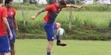 Timbu fez seu ltimo treino antes da viagem para Gois. Tcnico Alexandre Gallo comandou uma movimentao fechada  imprensa. Zagueiro Rafael Pereira, que era dvida para a partida, treinou normalmente com o elenco e no deve ser problema.