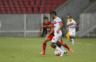 Com gol de Bruno Moraes, no segundo tempo, Tricolor vence o Leo por 1 a 0 e agora enfrentar Sportivo Luqueo-PAR ou Independiente Medellin-COL