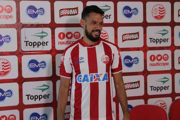 Em seu discurso, Marco Antônio exaltou relação com o Náutico, onde foi campeão estadual em 2004