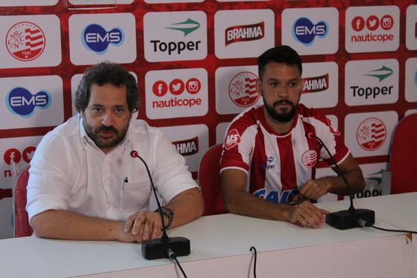 Em seu discurso, Marco Antônio exaltou relação com o Náutico, onde foi campeão estadual em 2004