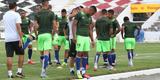 Grafite apareceu no gramado do Arruda para iniciar os trabalhos espec�ficos, enquanto Bruno Moraes e o restante dos jogadores que atuaram frente ao Atl�tico-PR limitaram-se a trabalhos na academia antes de subirem o campo para apenas assistir �s atividades do restante do elenco