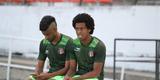 Grafite apareceu no gramado do Arruda para iniciar os trabalhos espec�ficos, enquanto Bruno Moraes e o restante dos jogadores que atuaram frente ao Atl�tico-PR limitaram-se a trabalhos na academia antes de subirem o campo para apenas assistir �s atividades do restante do elenco