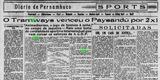 Ainda em 1935, o Tramways participou de amistoso com o Paysandu e venceu por 2 a 1