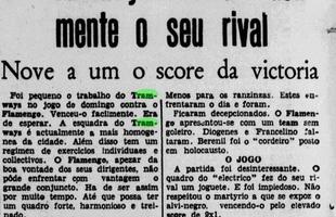 No Campeonato Pernambucano de 1936, o Tramways foi avassalador e aplicou outras goleadas. Uma delas, foi diante do Flamengo-PE e acabou em 9 a 1
