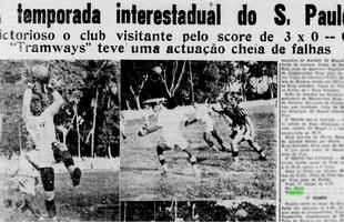 Alm do Campeonato Pernambucano, o Tramways jogou amistosos em 1937. Um deles, foi diante do So Paulo