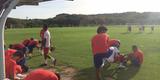 Jogadores contratados do N�utico marcam presen�a no CT: o goleiro Tiago Cardoso; os zagueiros Tiago Alves, �verton P�scoa e Nirley; o meia Dudu; os atacantes Juninho, Anselmo e William Silva. Por outro lado, quatro atletas n�o estiveram presentes. O goleiro Bruno e O meia Marco Ant�nio chegam para os treinos neste ter�a. J� o volante Rodrigo Souza e o atacante Giva se apresentam na quarta.