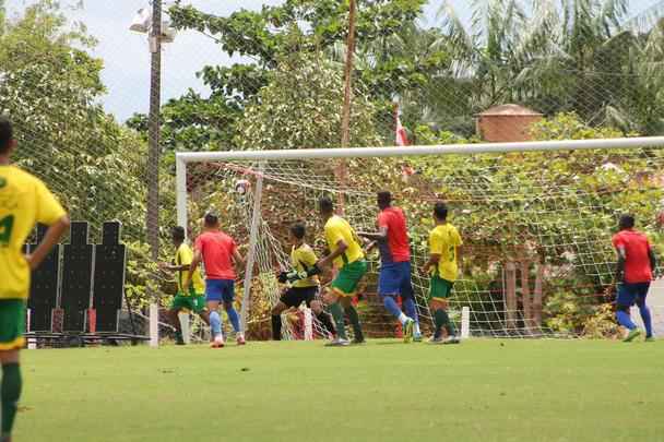 Em partida dividida em três tempos no CT Wilson Campos, o Alvirrubro garantiu a vitória por 3 a 0