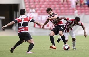 Náutico e Santa Cruz fizeram um clássico bastante equilibrado e pegado dentro de campo na estreia dos clubes no Campeonato Pernambucano 2017