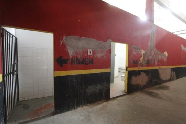 Banheiros das sociais também estão no cronograma de obras. Segundo a engenharia rubro-negra, a conclusão dos novos equipamentos está prevista para o fim de maio