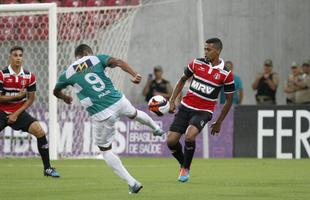 Em jogo sem grande presena de pblico, o j eliminado Belo Jardim recebeu o Santa Cruz na Arena de Pernambuco pela penltima rodada do Campeonato Pernambucano