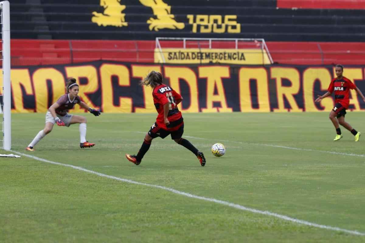 Juliana e Ariadina fizeram os gols do time rubro-negro, enquanto Thamirys e Geovana marcaram pela equipe do Tricolor das Tabocas.