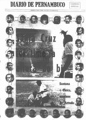 1970 - Santa Cruz e Náutico demoraram uma década para se reencontrar em decisões do Pernambucano. No início da sequência para o Pentacampeonato, após empate sem gols nos Aflitos, o Tricolor venceu os outros dois jogos da decisão no Arruda, por 2 a 1 e 2 a 0. Cuica e Ramon marcaram os gols decisivos no primeiro título sobre o Timbu conquistado no José do Rego Maciel.