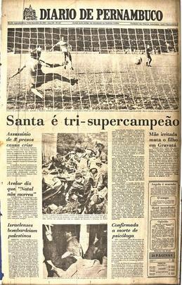 1983 - Um novo Supercampeonato, novamente conquistado pelo Tricolor. Foram três empates nos três clássicos, mas Náutico e Santa Cruz ganharam o direito de disputar o título em uma partida extra. Novo empate no tempo normal, em 1 a 1. A taça foi definida nos pênaltis, com o Tricolor vencendo a disputa por 6 a 5.