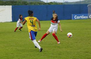 No confronto de despedida da atacante Las Rodrigues, de sada do Flamengo para o Vitria, as meninas de Arcoverde perderam por 5 a 0 para as Tabocas