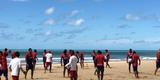 Na manh desta tera-feira (23/05), o treinamento do Nutico foi comandado pelo tcnico Waldemar Lemos na praia de Boa Viagem