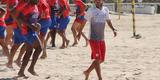 Na manh desta tera-feira (23/05), o treinamento do Nutico foi comandado pelo tcnico Waldemar Lemos na praia de Boa Viagem