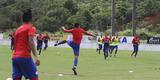Timbu trabalhou no CT Wilson Campos visando jogo contra o Internacional, �s 16h30 do pr�ximo s�bado, no est�dio Beira-Rio