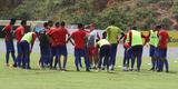Timbu trabalhou no CT Wilson Campos visando jogo contra o Internacional, �s 16h30 do pr�ximo s�bado, no est�dio Beira-Rio