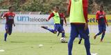 Timbu trabalhou no CT Wilson Campos visando jogo contra o Internacional, �s 16h30 do pr�ximo s�bado, no est�dio Beira-Rio