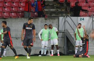 Leo decidiu a partida com dois gols de Andr e um de Diego Souza, que voltou ao time aps ficar quatro dias ausente 