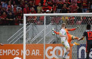 O gol de Diego Souza e o segundo gol de Andr foram nos acrscimos da partida