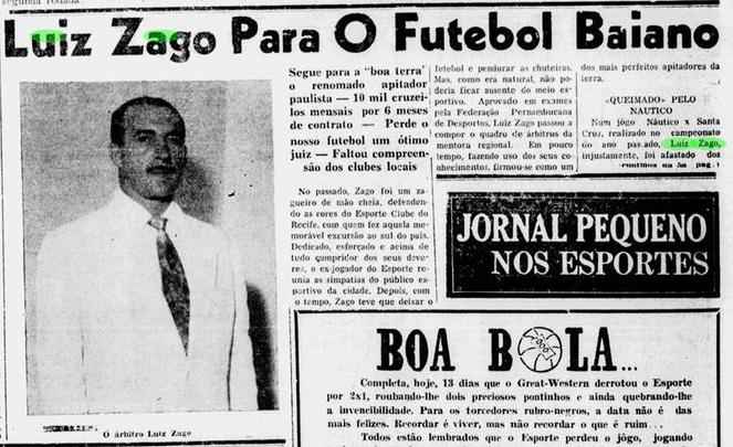 Com algumas rusgas com a federao local, Zago decide aceitar convide da Bahia e se muda de estado para seguir como rbitro. D fim a passagem em Pernambuco
