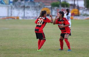 Em amistoso no estdio Almeido, as rubro-negras venceram o time feminino do Botafogo-PB por 3 a 0 com gols de Ottlia, Juliana e Soraya 