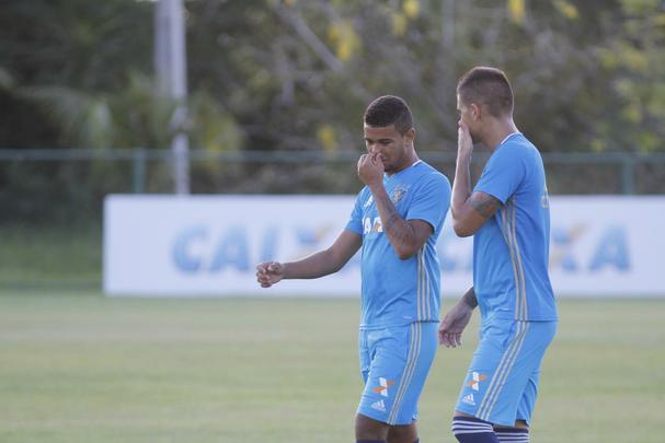 Juninho se reapresentou ao tcnico Vanderlei Luxemburgo e trabalhou normalmente com o restante do elenco durante a tarde desta tera-feira