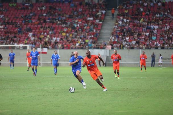 Arena de Pernambuco recebeu times comandados por Hernanes e Hulk e craques como o pentacampeão Edmilson e o tetracampeão Ricardo Rocha, além de Wesley Safadão, dentre outras personalidades
