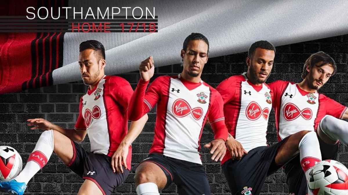 Time da primeira diviso inglesa, o Southampton tambm tem a camisa fornecida pela Under Armour. O uniforme do time custa tambm R$ 249,90