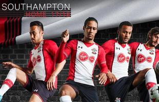 Time da primeira diviso inglesa, o Southampton tambm tem a camisa fornecida pela Under Armour. O uniforme do time custa tambm R$ 249,90