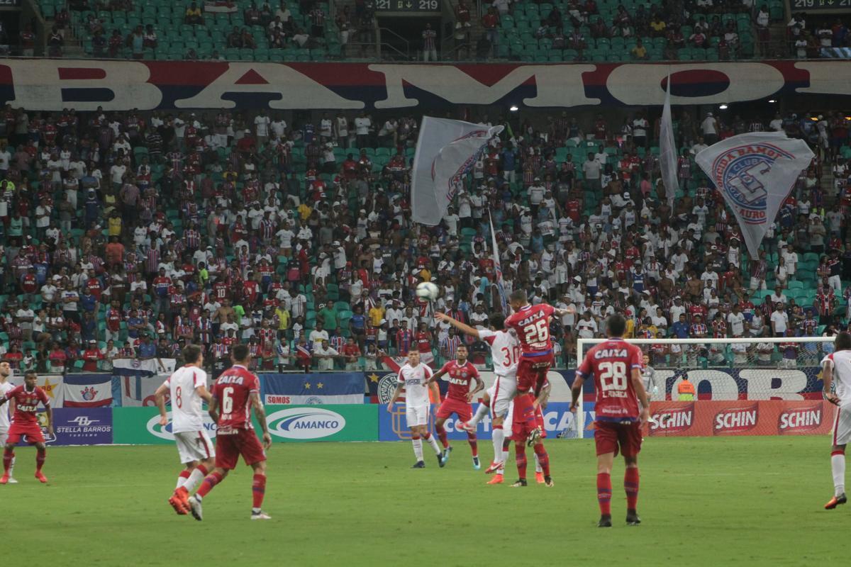 Nutico sofreu para criar na Arena Fonte Nova e acabou derrotado pelo Bahia