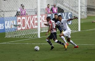 Equipes tiveram boas chances de gol, mas pecaram bastante na finaliza��o e ficaram no empate