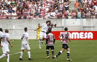 Equipes tiveram boas chances de gol, mas pecaram bastante na finaliza��o e ficaram no empate