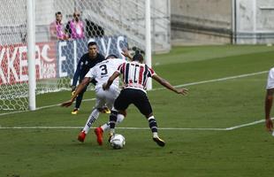 Equipes tiveram boas chances de gol, mas pecaram bastante na finaliza��o e ficaram no empate