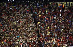 O Le�o recebeu o Tricolor de A�o neste domingo, na Ilha do Retiro, em busca da primeira vit�ria em casa no Brasileir�o
