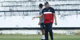 De olho no retorno ao G4, Santa Cruz realizou �ltimo treino antes de enfrentar o Juazeirense na tarde desta sexta-feira; as imagens foram feitas nos 15 minutos abertos aos rep�rteres, antes ent�o de o treinador fechar o treino � imprensa