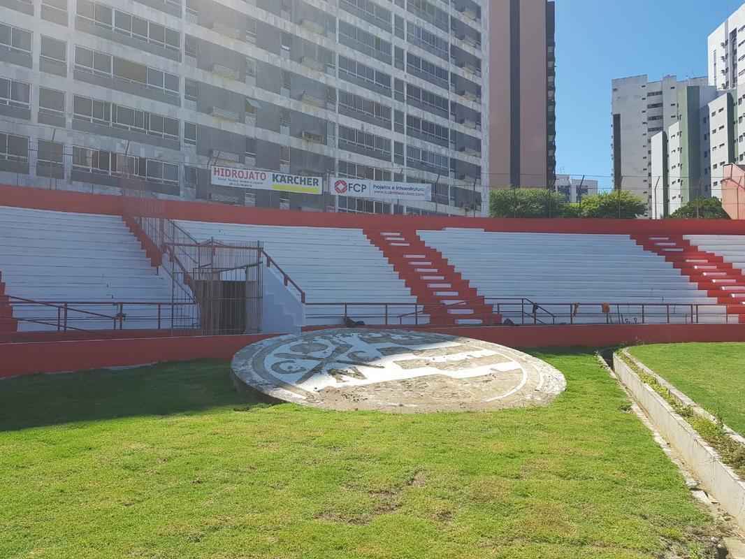 Com boa parte das obras necessrias para a reabertura do estdio j concludas, Nutico inicia nova etapa de arrecadao para finalizar reforma