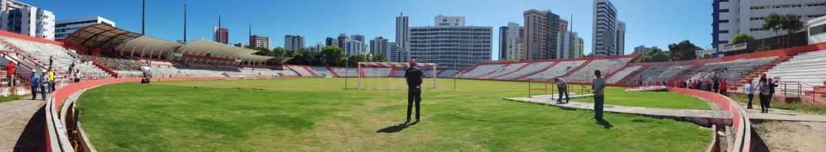 Com boa parte das obras necessrias para a reabertura do estdio j concludas, Nutico inicia nova etapa de arrecadao para finalizar reforma