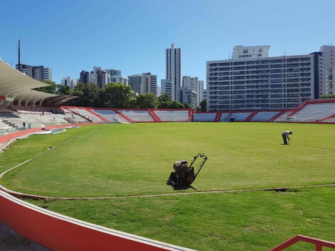 Com boa parte das obras necessrias para a reabertura do estdio j concludas, Nutico inicia nova etapa de arrecadao para finalizar reforma