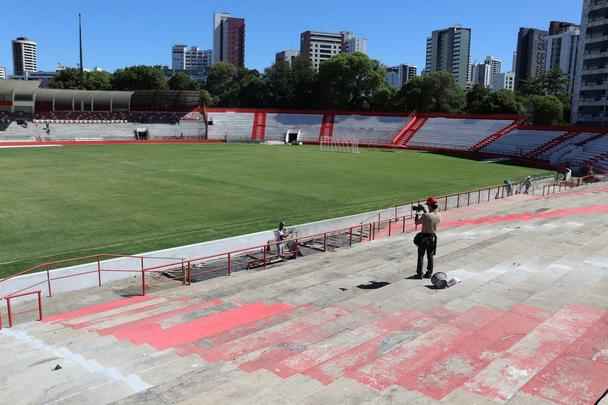Com boa parte das obras necessárias para a reabertura do estádio já concluídas, Náutico inicia nova etapa de arrecadação para finalizar reforma