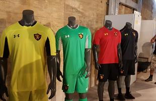 Fotos: lanamento dos novos uniformes do Sport feitos pela Under Armour