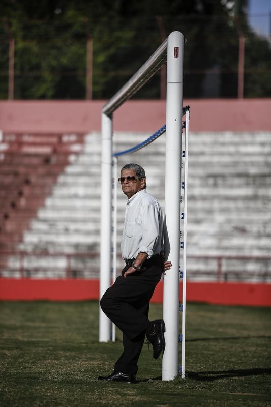 Autor do gol do ttulo em 1968, Ramos atualmente trabalha na recepo do setor de transportes do Ministrio Pblico de Pernambuco
