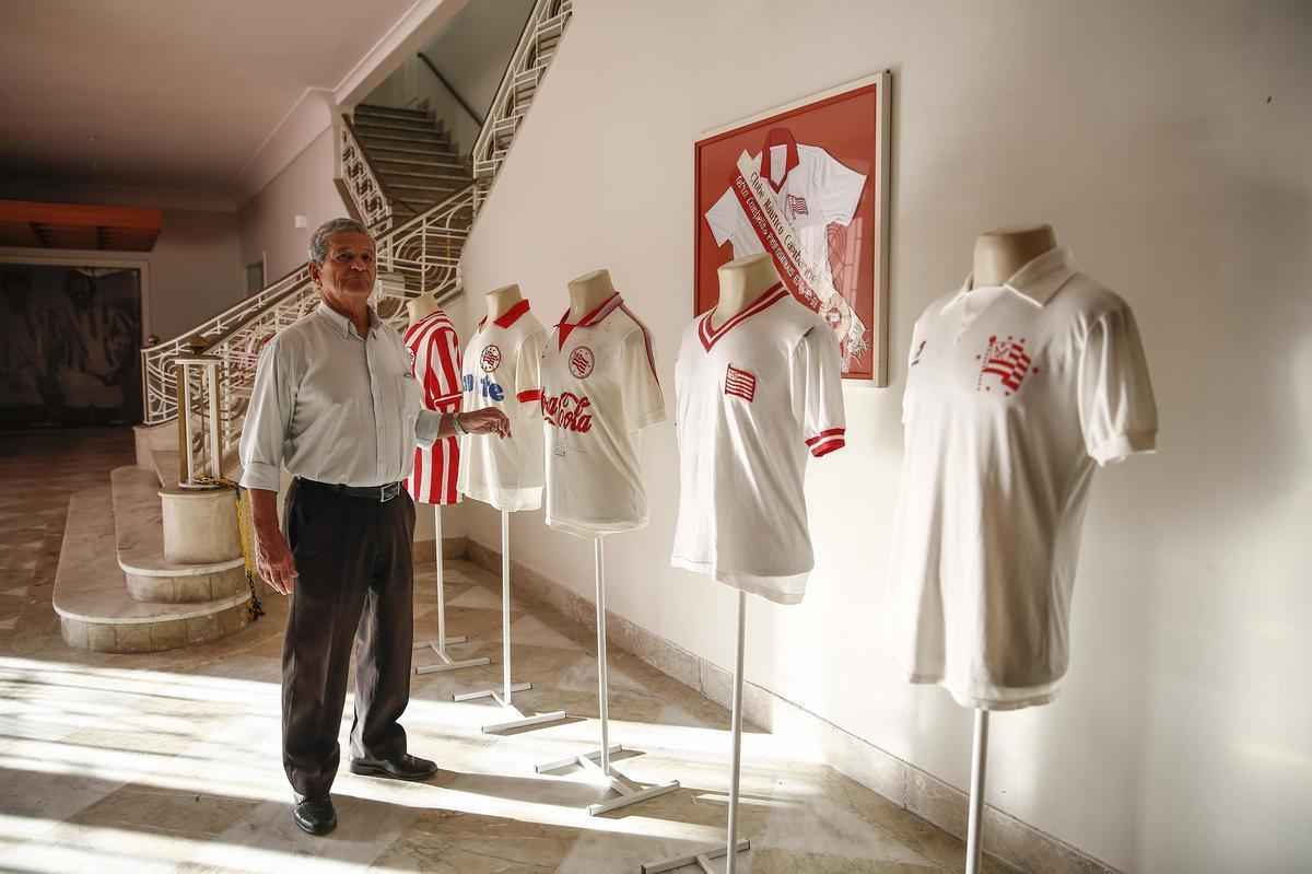 Autor do gol do ttulo em 1968, Ramos atualmente trabalha na recepo do setor de transportes do Ministrio Pblico de Pernambuco