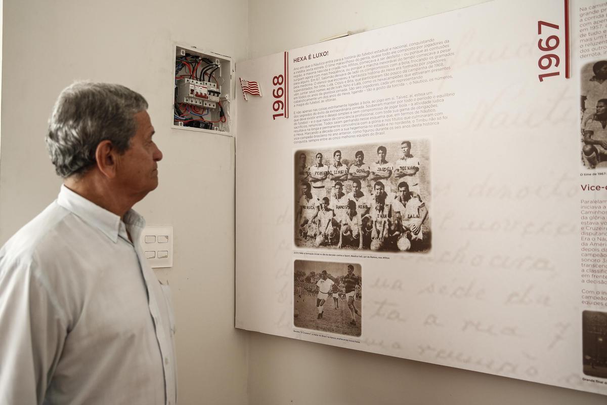 Autor do gol do ttulo em 1968, Ramos atualmente trabalha na recepo do setor de transportes do Ministrio Pblico de Pernambuco