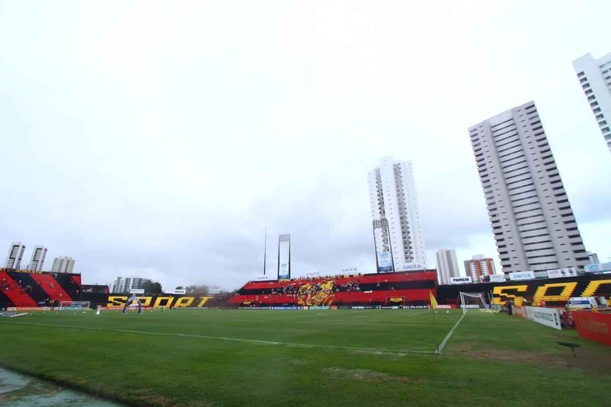 Contra Fluminense, estdio do Sport inaugura nova pintura eleita pela torcida atravs de enquete