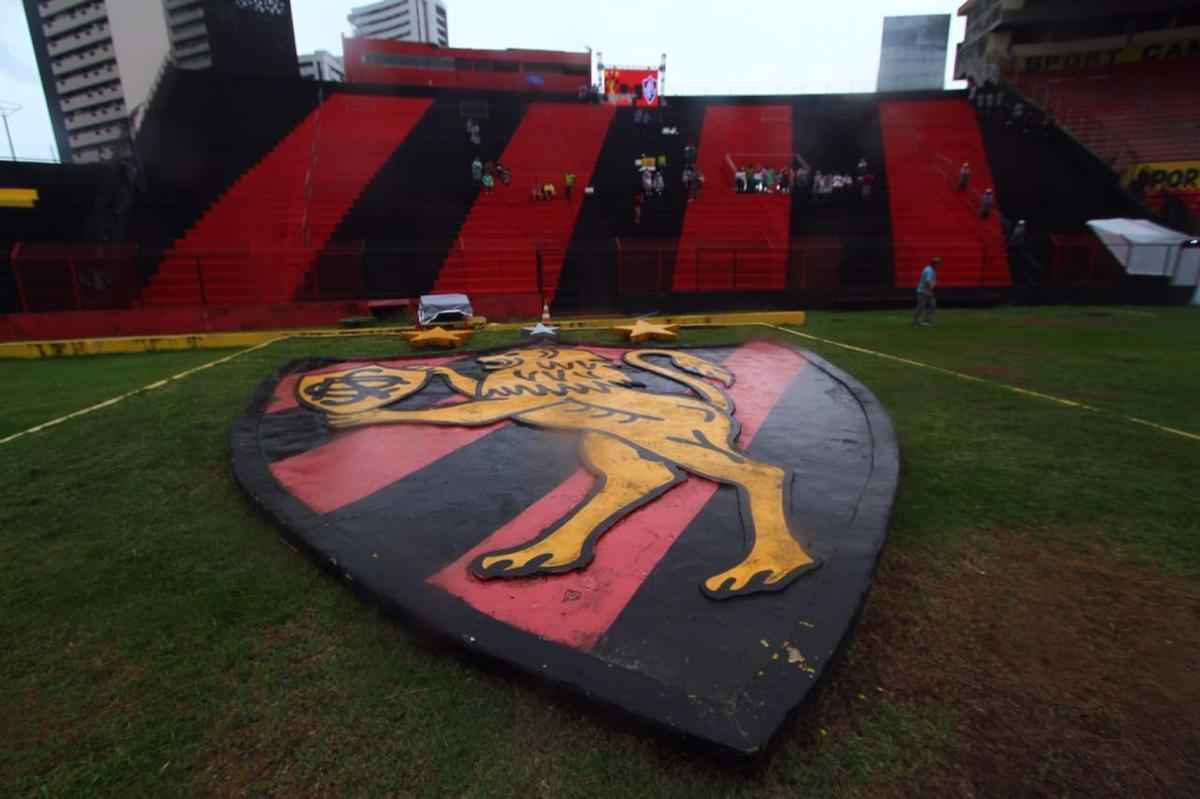 Contra Fluminense, estdio do Sport inaugura nova pintura eleita pela torcida atravs de enquete